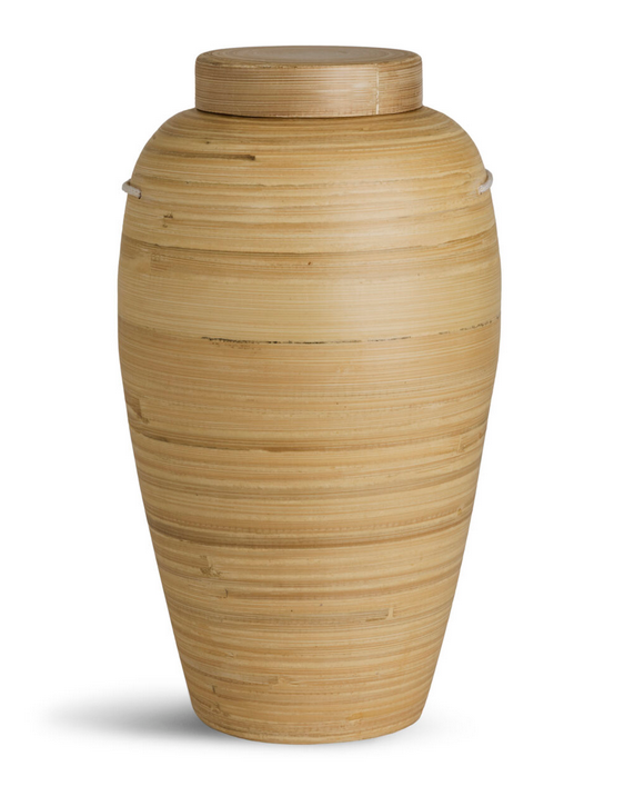 Bambusurne 22650 i naturfarvet bambus